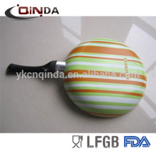 Forged aluminum chinese wok range die-cast aluminum wok with ceramic coating